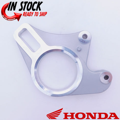 HONDA REAR BRAKE CALIPER MOUNTING PLATE 2005-2014 TRX400EX X  NEW OEM